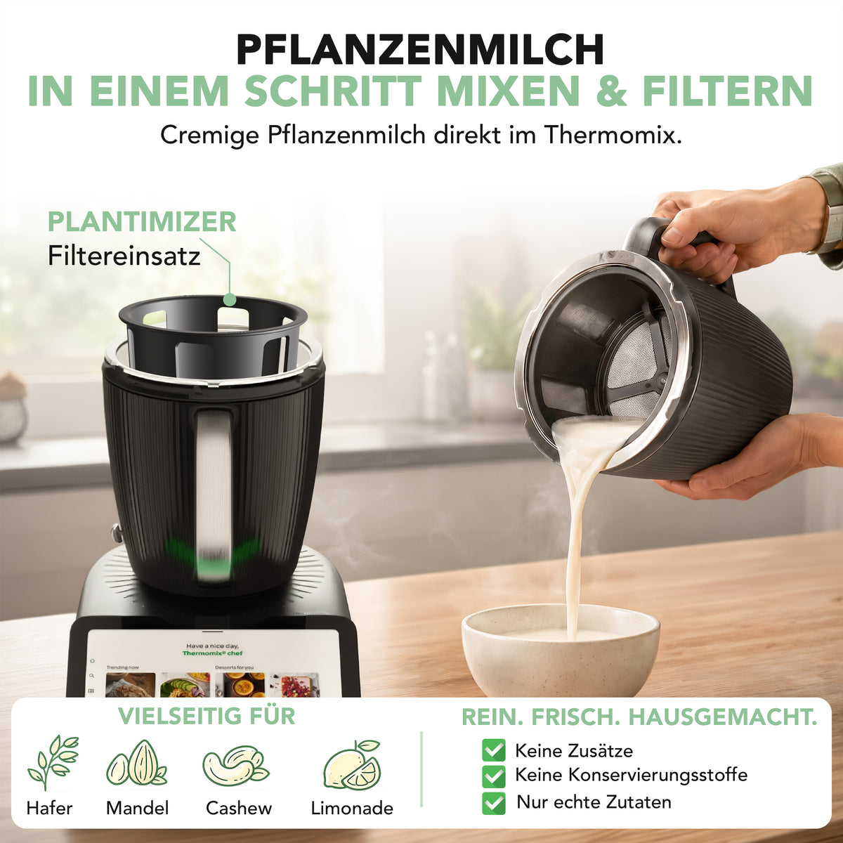 Plantimizer | Filtro per latte vegetale per Bimby TM7, TM6 e TM5