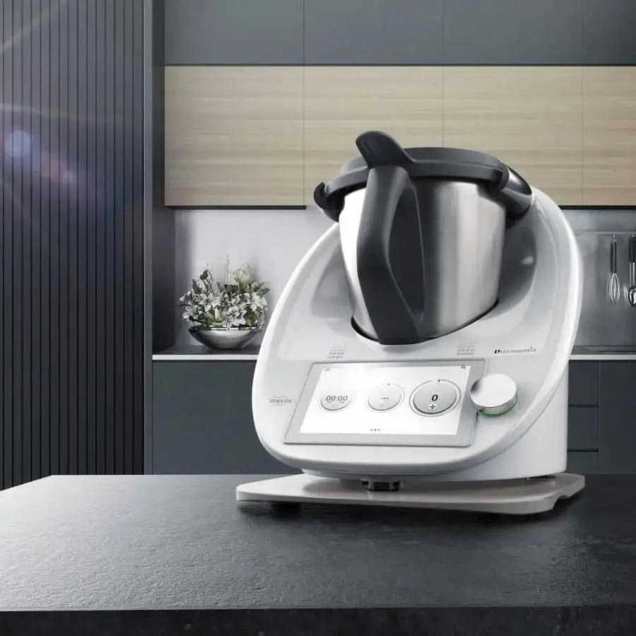 KitchenSlider® M | V2 Plus | Tabla deslizante Premium para Thermomix TM6, TM5