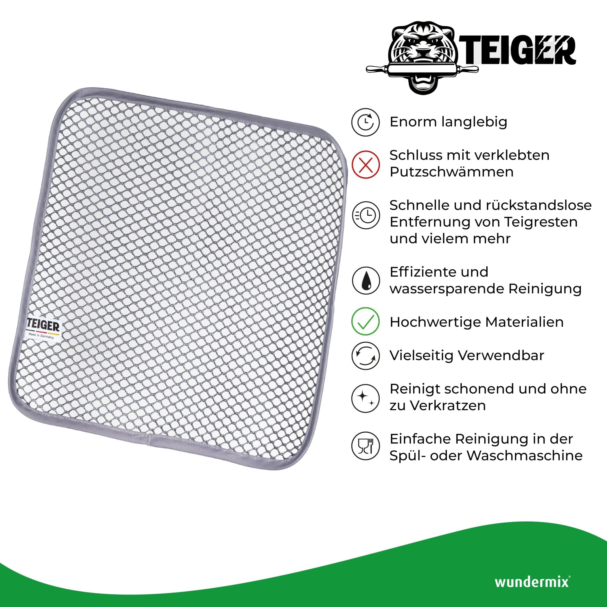 Teiger® | Teigreinigungstuch (2er - Set) - Wundermix GmbH
