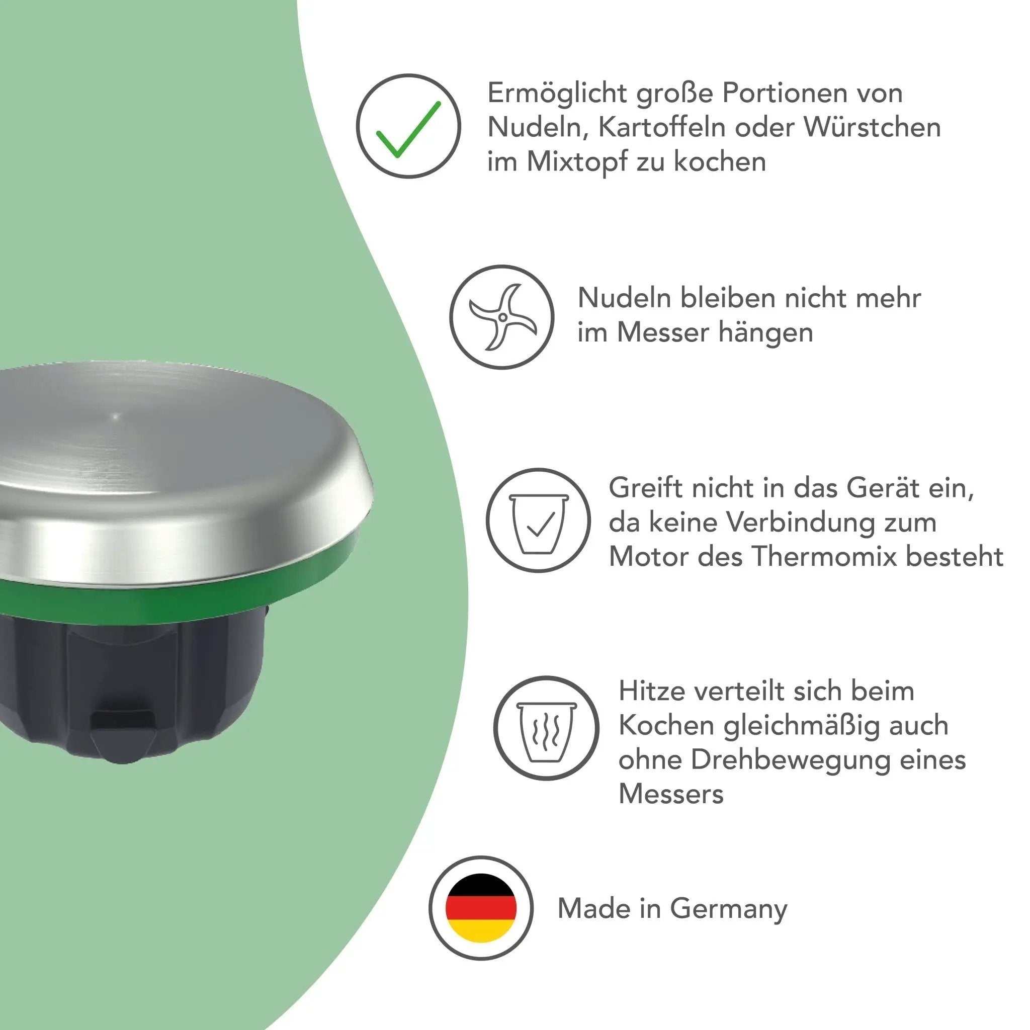 WunderCap® | Il rivoluzionario Bimby - Sostituzione del coltello - Wundermix GmbH