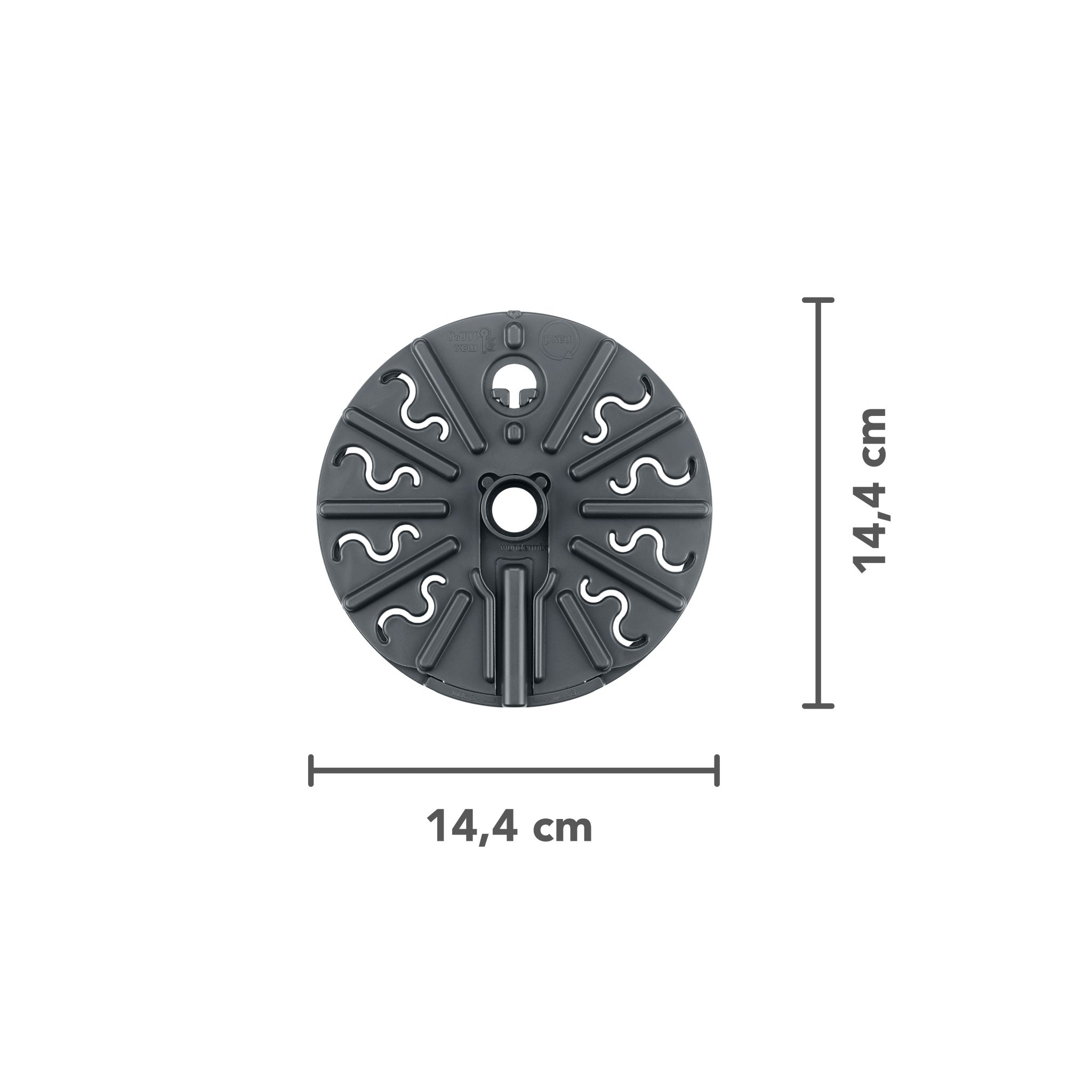 WunderPlate® (ohne Träger) | Messerabdeckung - Wundermix GmbH