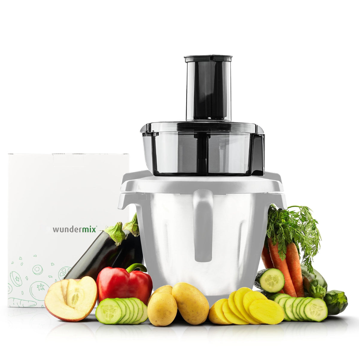 WunderSlicer® V2 | Gemüseschneider für Monsieur Cuisine Connect, Trend & Smart - Wundermix GmbH
