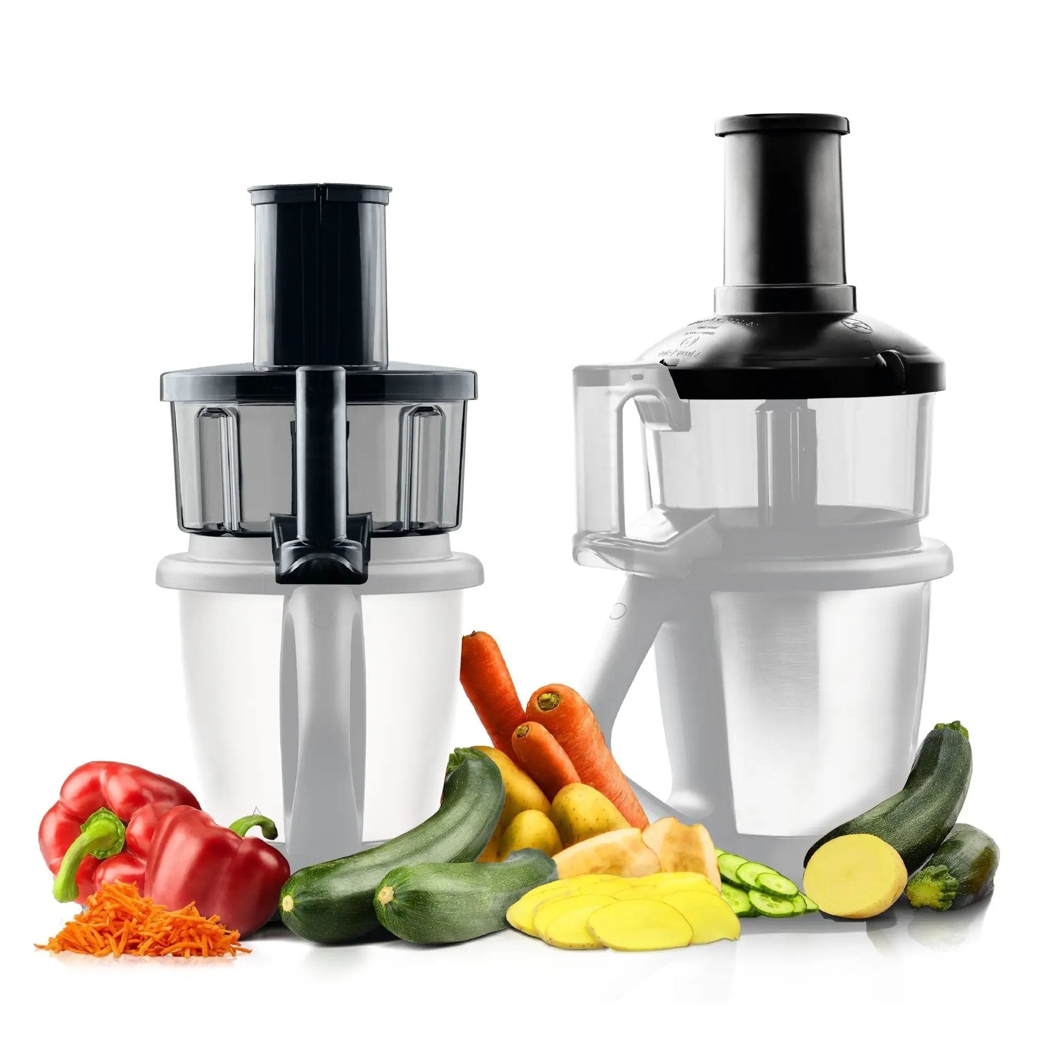 WunderSlicer® V2 & WunderZoodler® Sparset für Thermomix TM6, TM5 - Wundermix GmbH