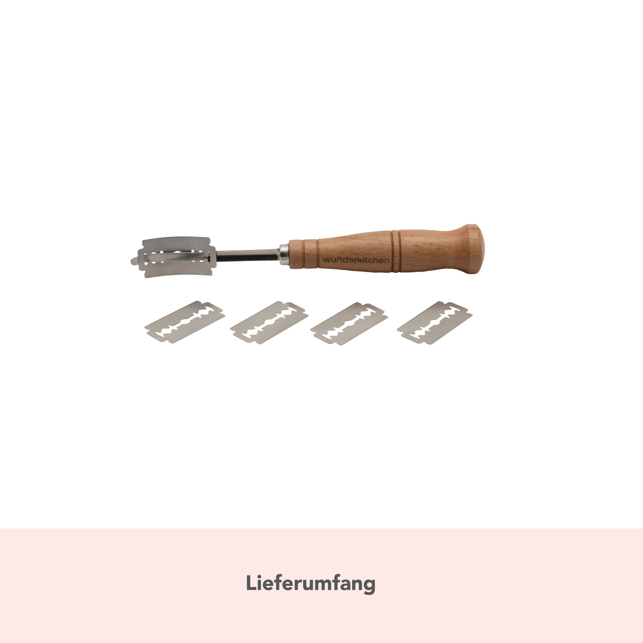 WunderStyler® Classic | Bäckermesser mit Holzgriff - Wundermix GmbH