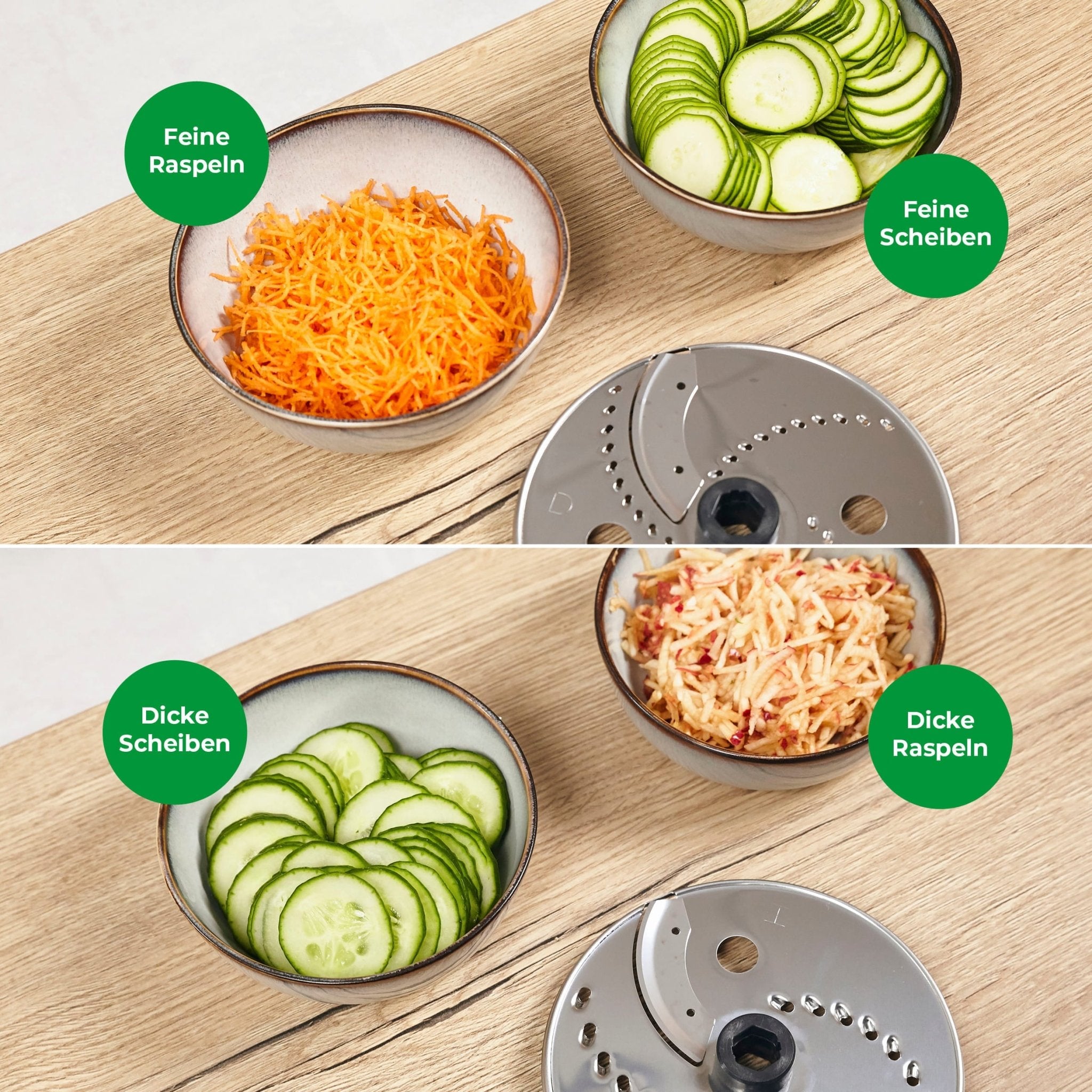 WunderSlicer® V2 | Gemüseschneider für Monsieur Cuisine Connect, Trend & Smart - Wundermix GmbH