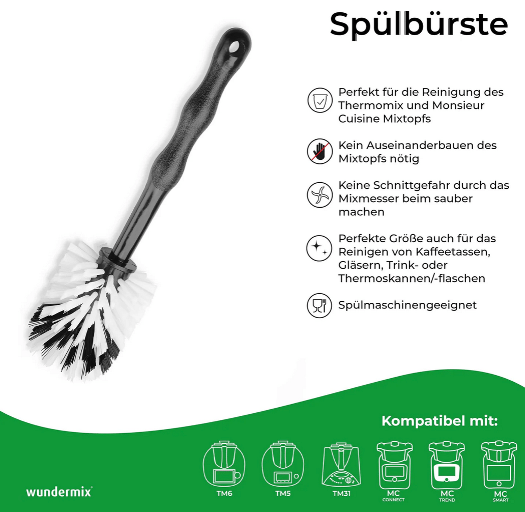 Mixtopf - Spülbürsten Set (3er - Pack) - Wundermix GmbH