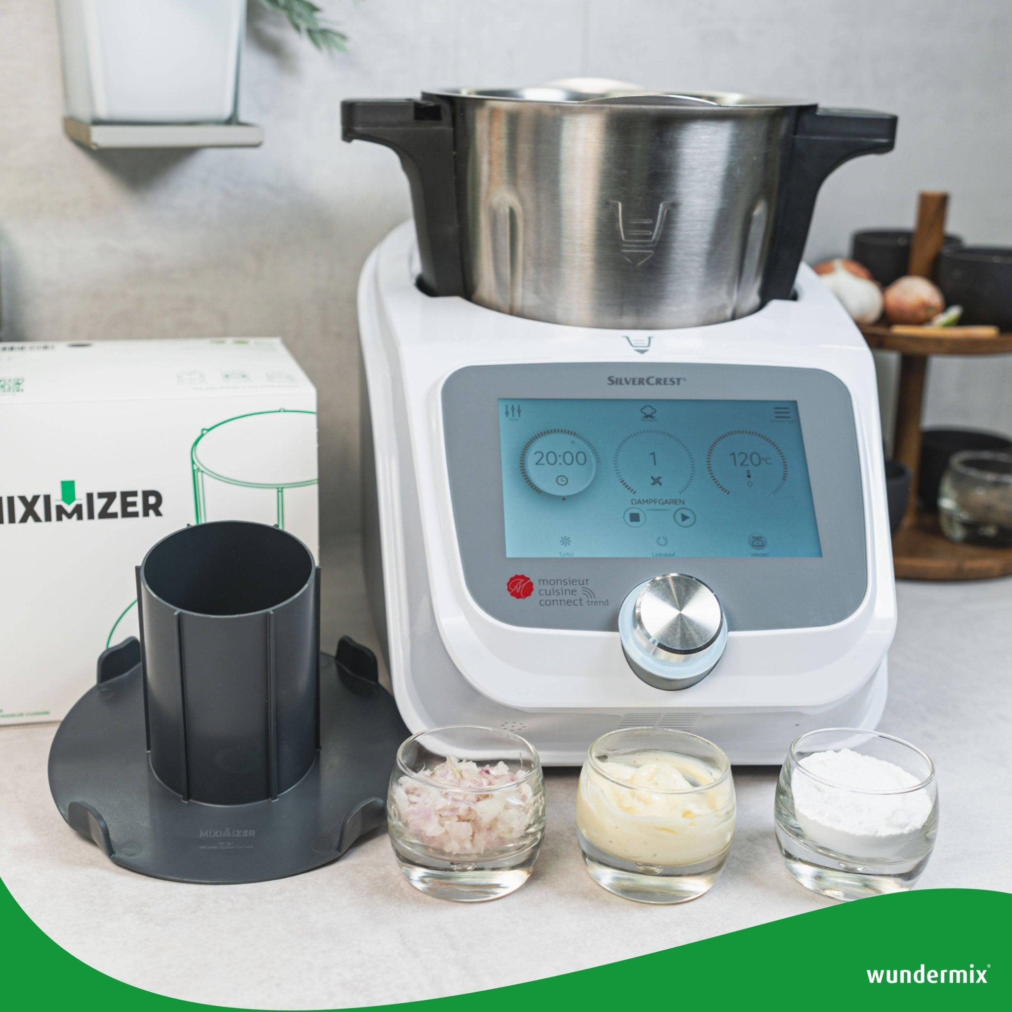 [B - Ware] Miximizer® | Mixtopf - Verkleinerung für Monsieur Cuisine Connect, Trend und Smart - Wundermix GmbH