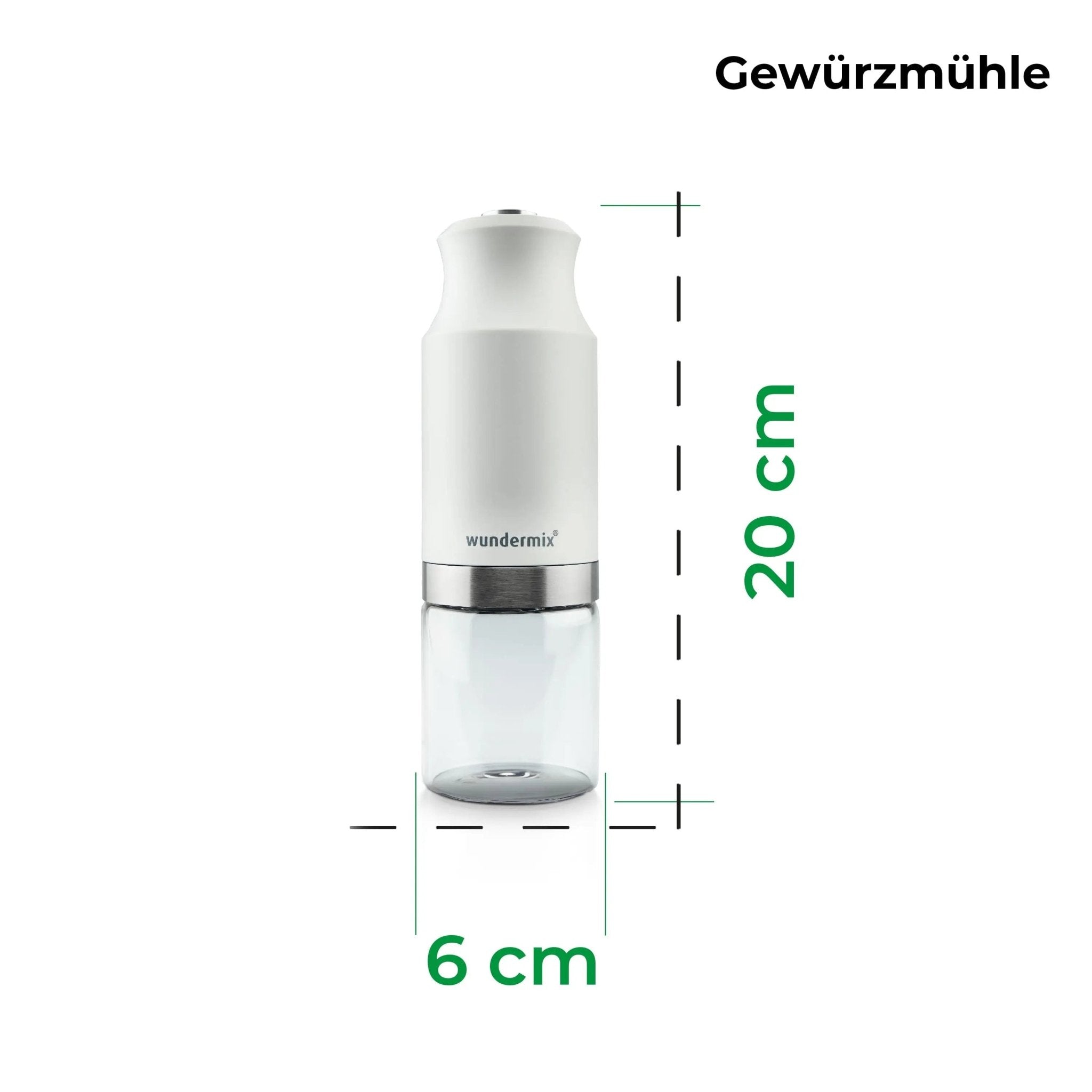 Elektrische Salz - & Pfeffermühle mit Keramik - Mahlwerk | Sparset - Wundermix GmbH