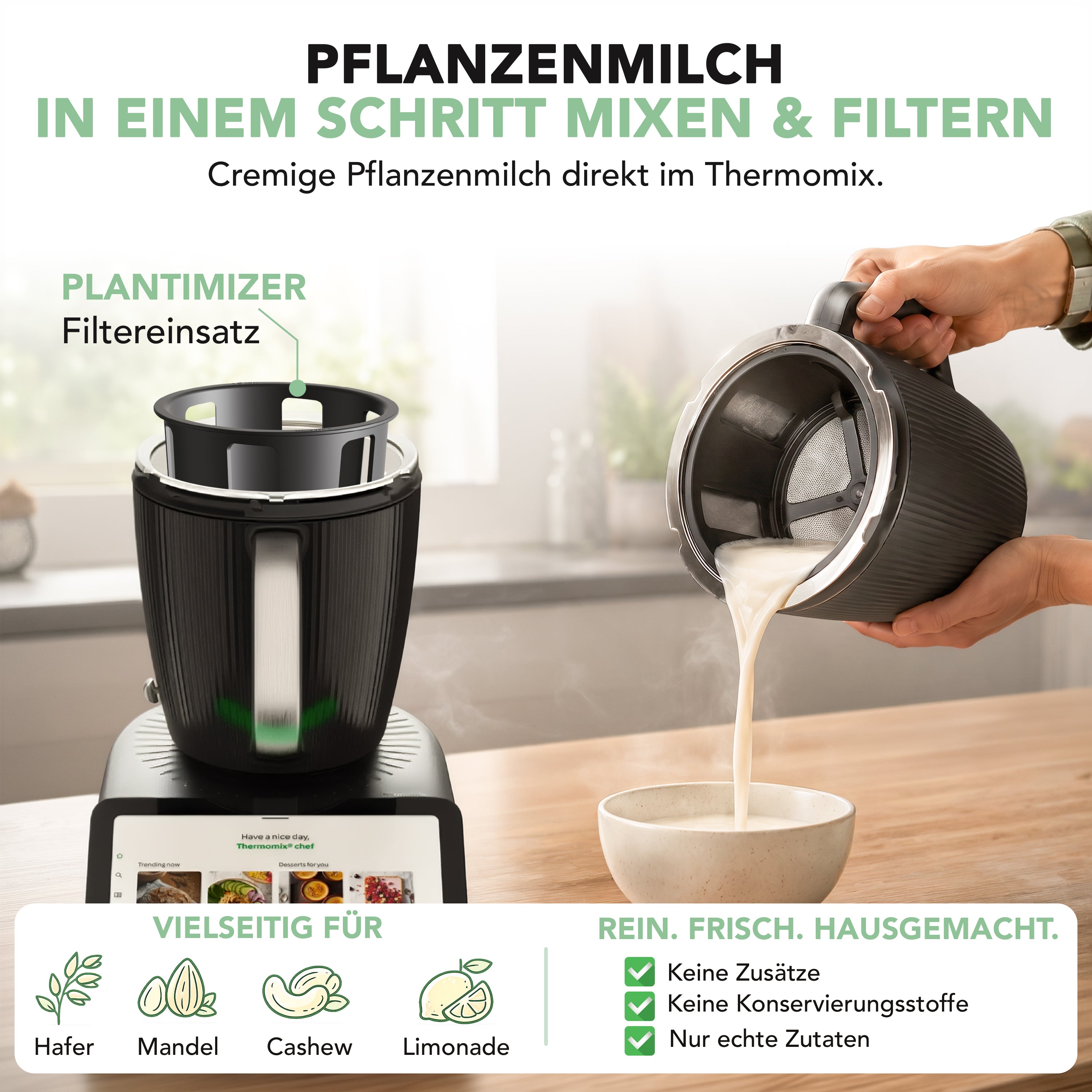 Plantimizer | Filtro per latte vegetale per Bimby TM7, TM6 e TM5