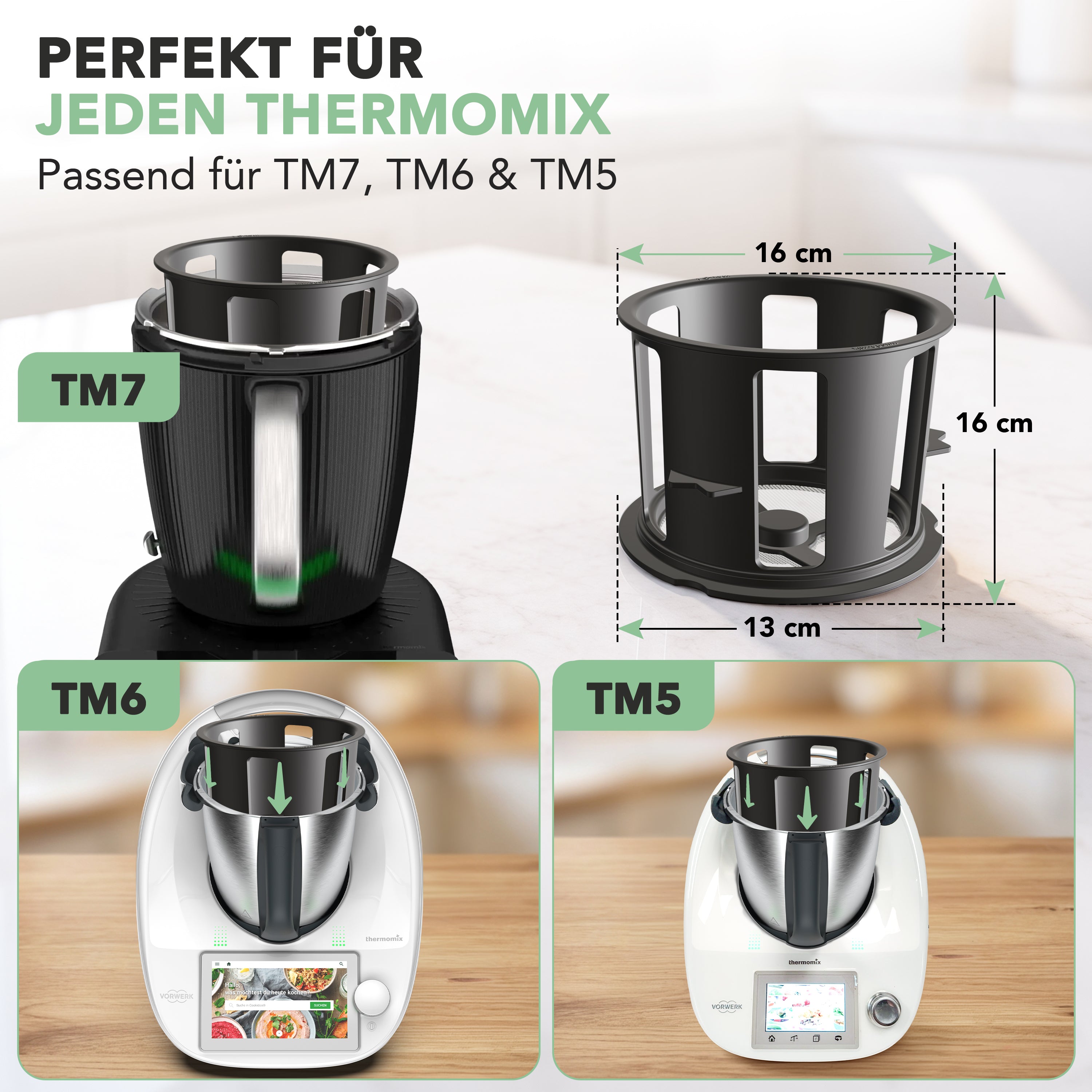 Plantimizer | Filtro per latte vegetale per Bimby TM7, TM6 e TM5