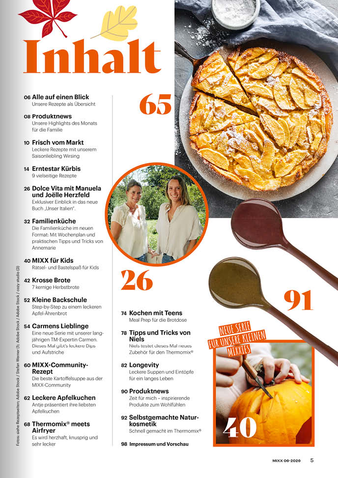 Zeitschrift MIXX - Ausgabe 06/2026 (September/Oktober) - Wundermix GmbH