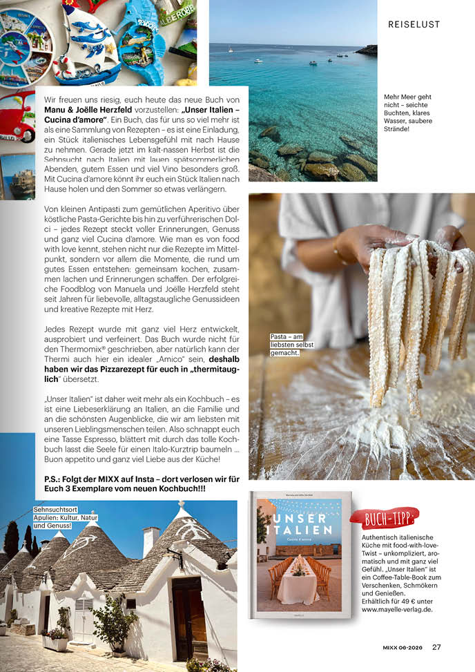 Zeitschrift MIXX - Ausgabe 06/2026 (September/Oktober) - Wundermix GmbH