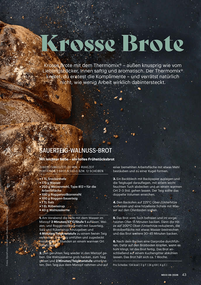 Zeitschrift MIXX - Ausgabe 06/2026 (September/Oktober) - Wundermix GmbH
