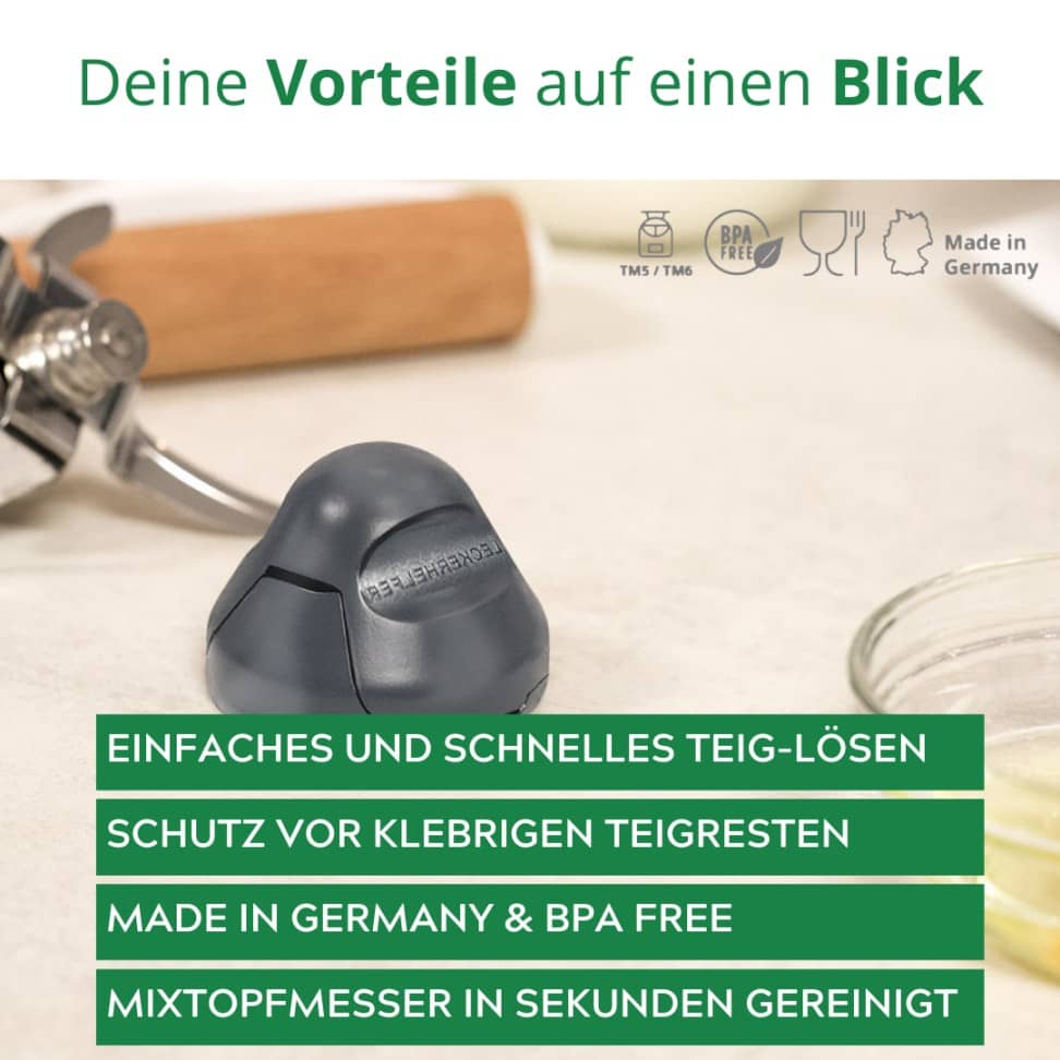 [B - Ware] von TeigPRO | Teigrestevermeider für Thermomix TM6, TM5 - Wundermix GmbH