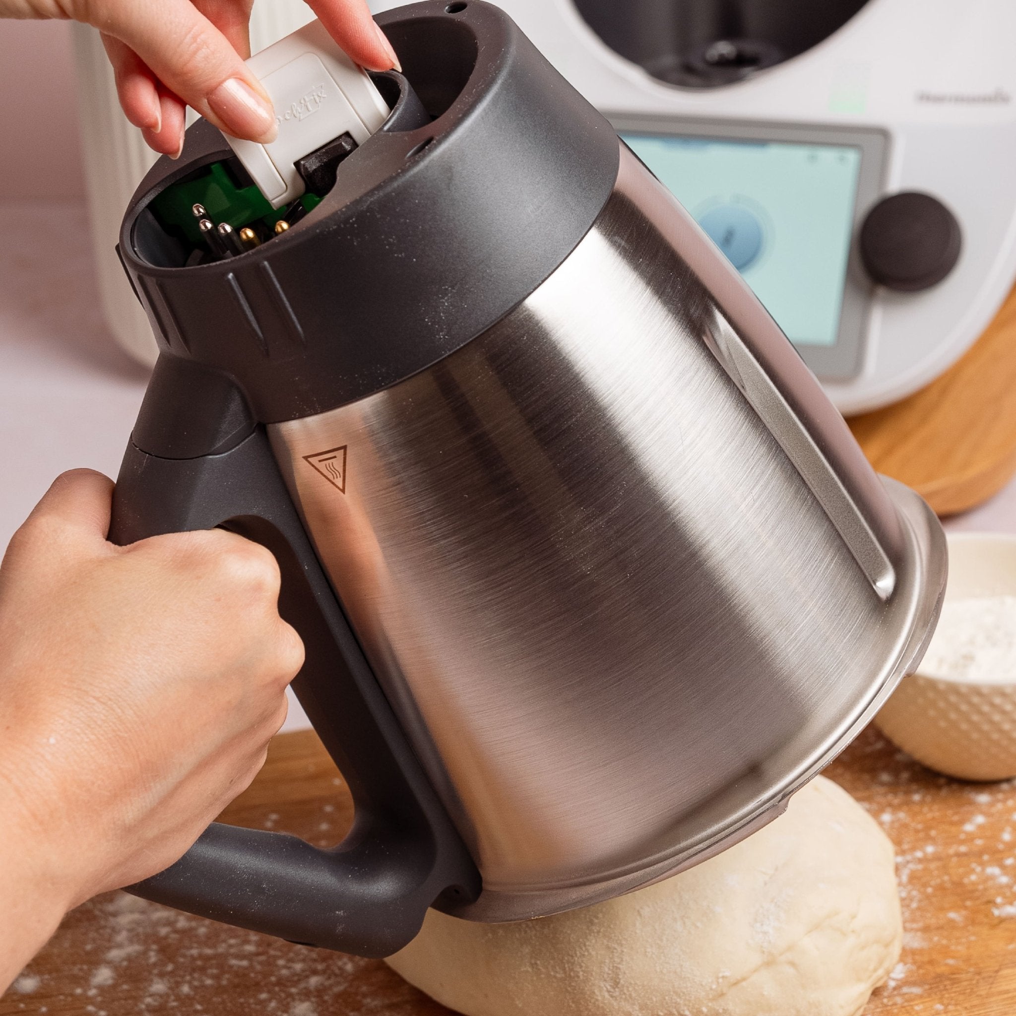 KochFix Magnetischer Teiglöser für Thermomix TM7, TM6, TM5 - Wundermix GmbH