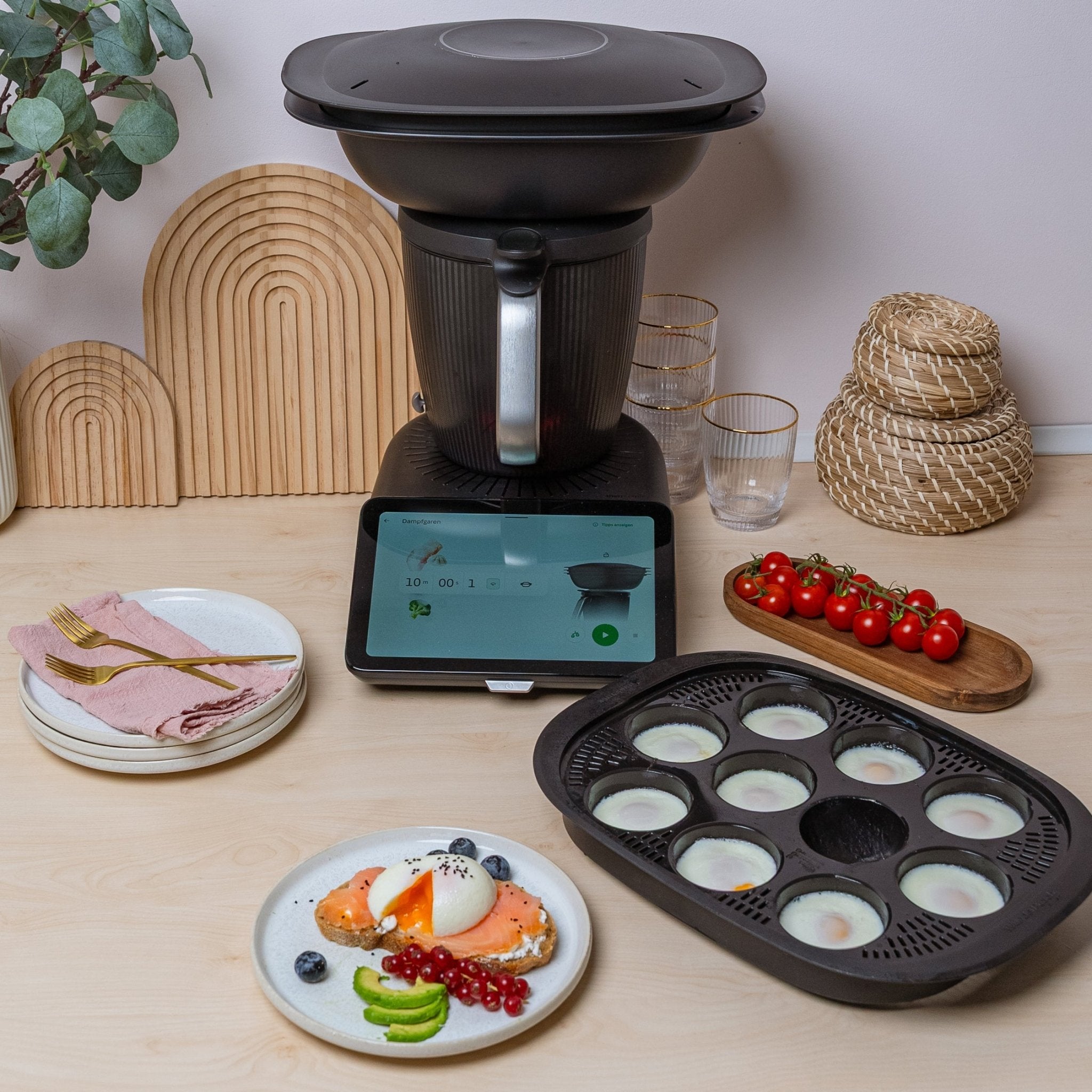 WunderPoach® for ten | Eierpochiereinsatz für TM7 - Wundermix GmbH