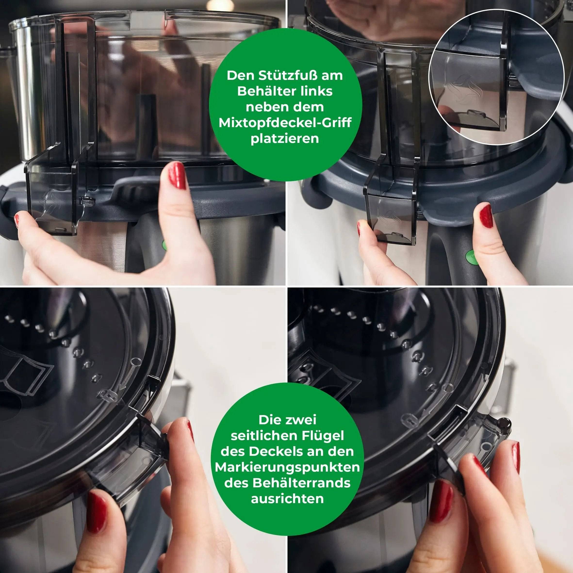 [B - Ware] WunderSlicer® V1 | Gemüseschneider für Thermomix TM31 - Wundermix GmbH