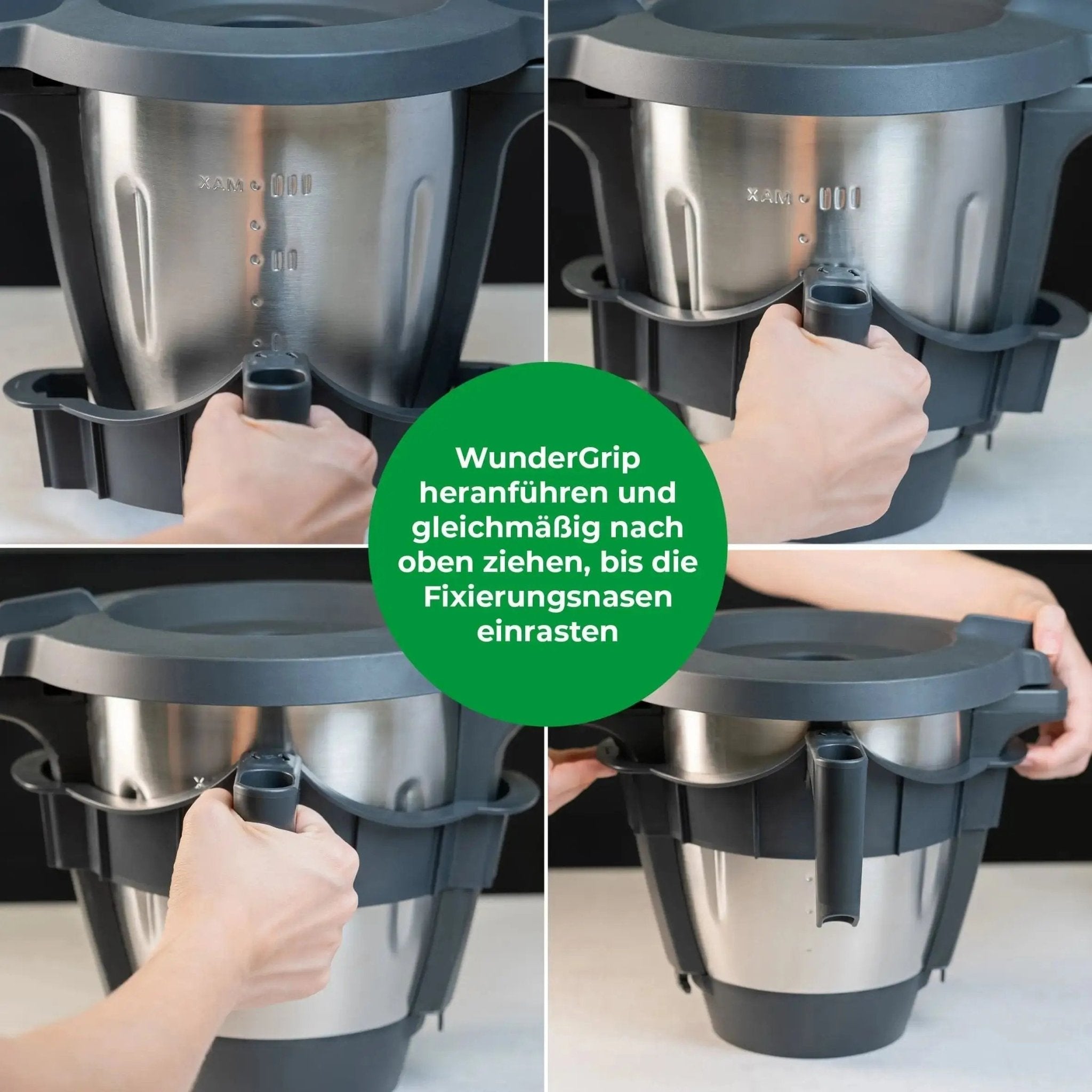 WunderGrip® | Einhand - Griff für den Monsieur Cuisine Connect/Trend Mixtopf - Wundermix GmbH