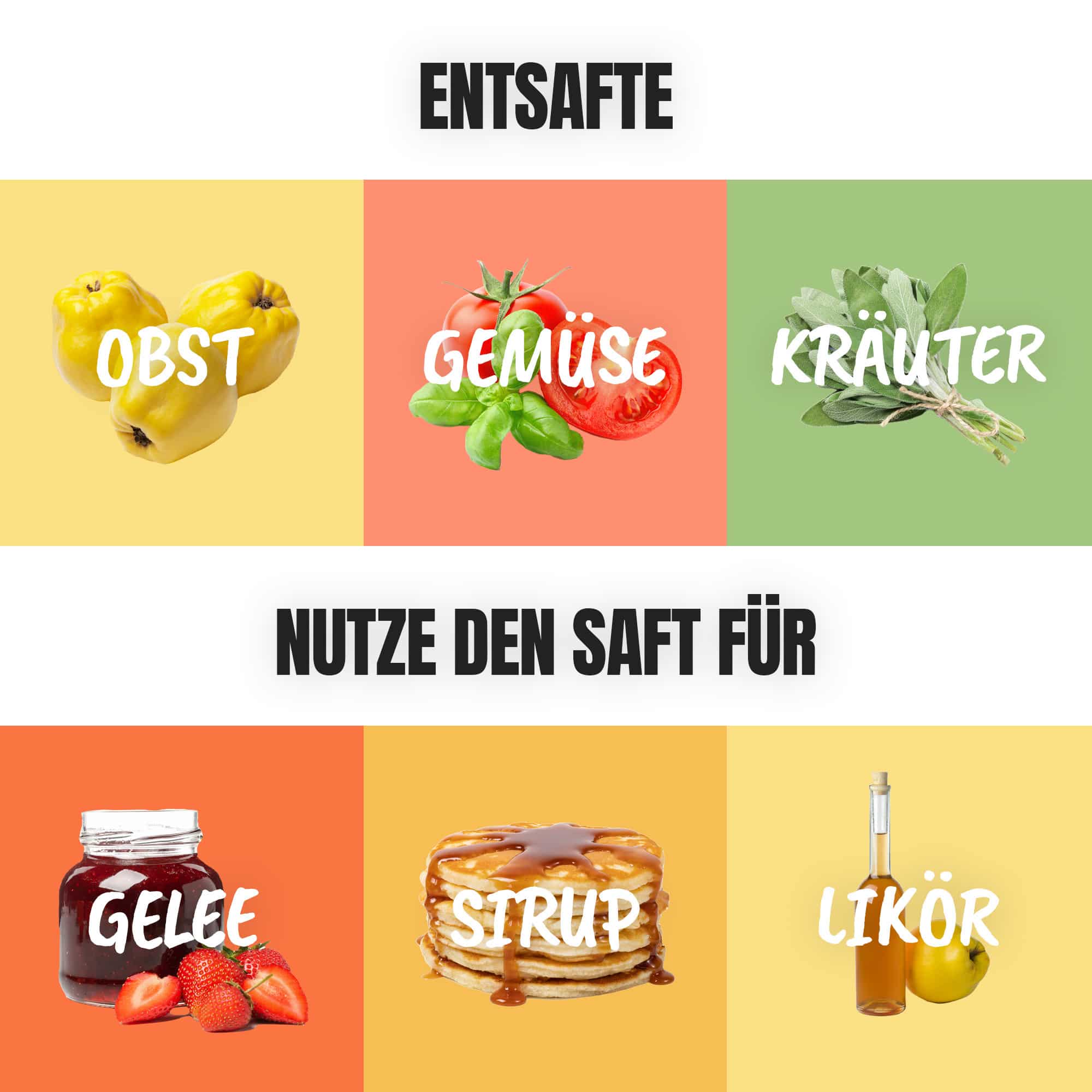 Dampfentsafter - Aufsatz von MixFino® für Thermomix TM6, TM5, TM31 und TM Friend - Wundermix GmbH