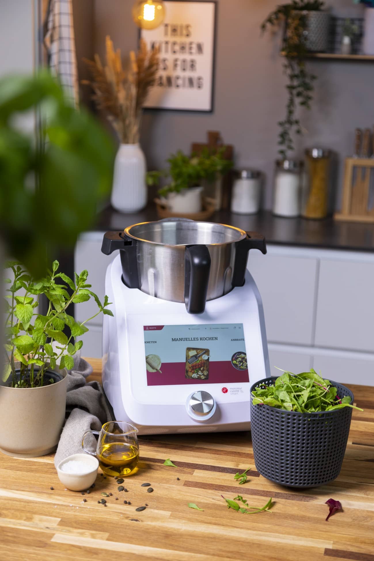 Salatschleuder - Aufsatz von MixFino® für Monsieur Cuisine Connect, Trend und Smart - Wundermix GmbH