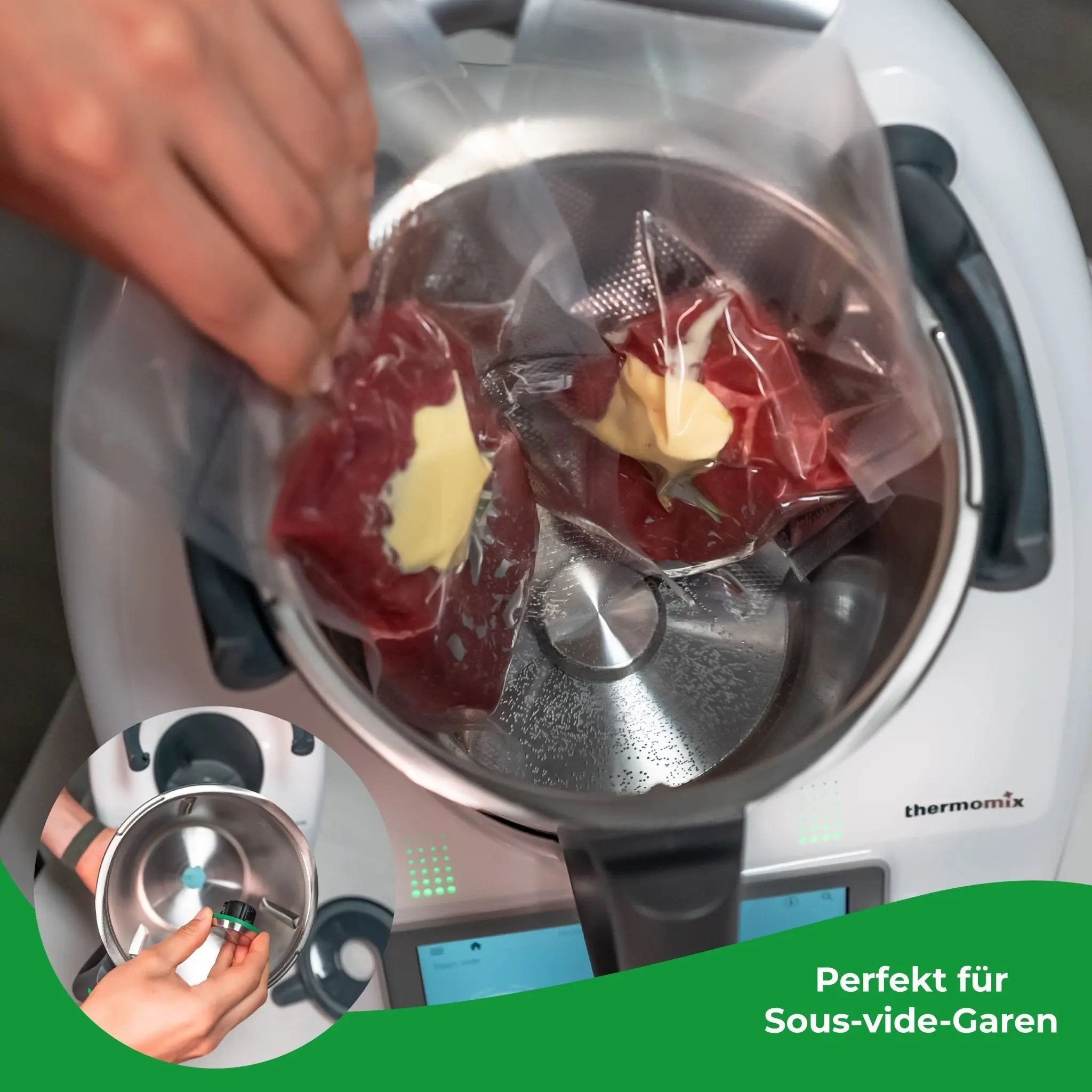 [B - Ware] WunderCap® | Der revolutionäre Thermomix - Messerersatz - Wundermix GmbH